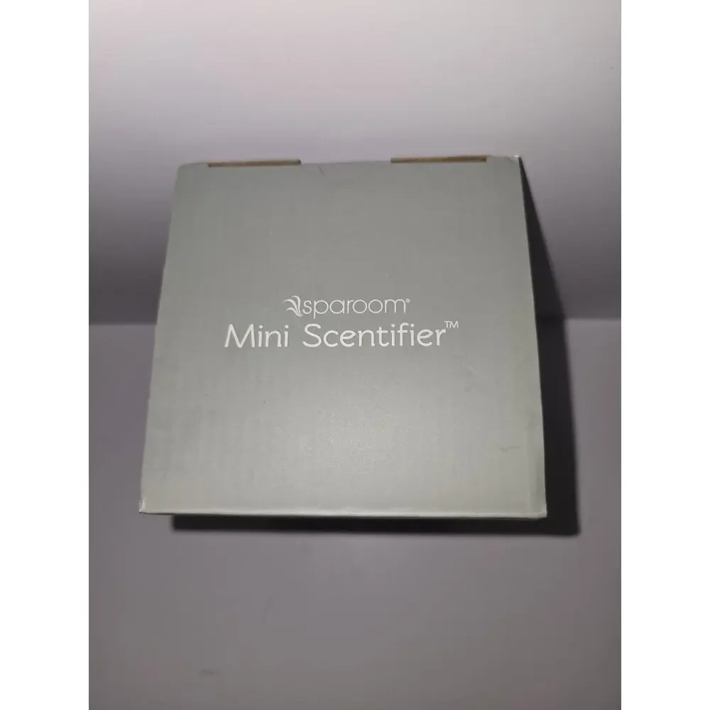 Mini White Scentifier Essential Oil Diffuser Fan (with 5 fl oz Orange Ess Oil)